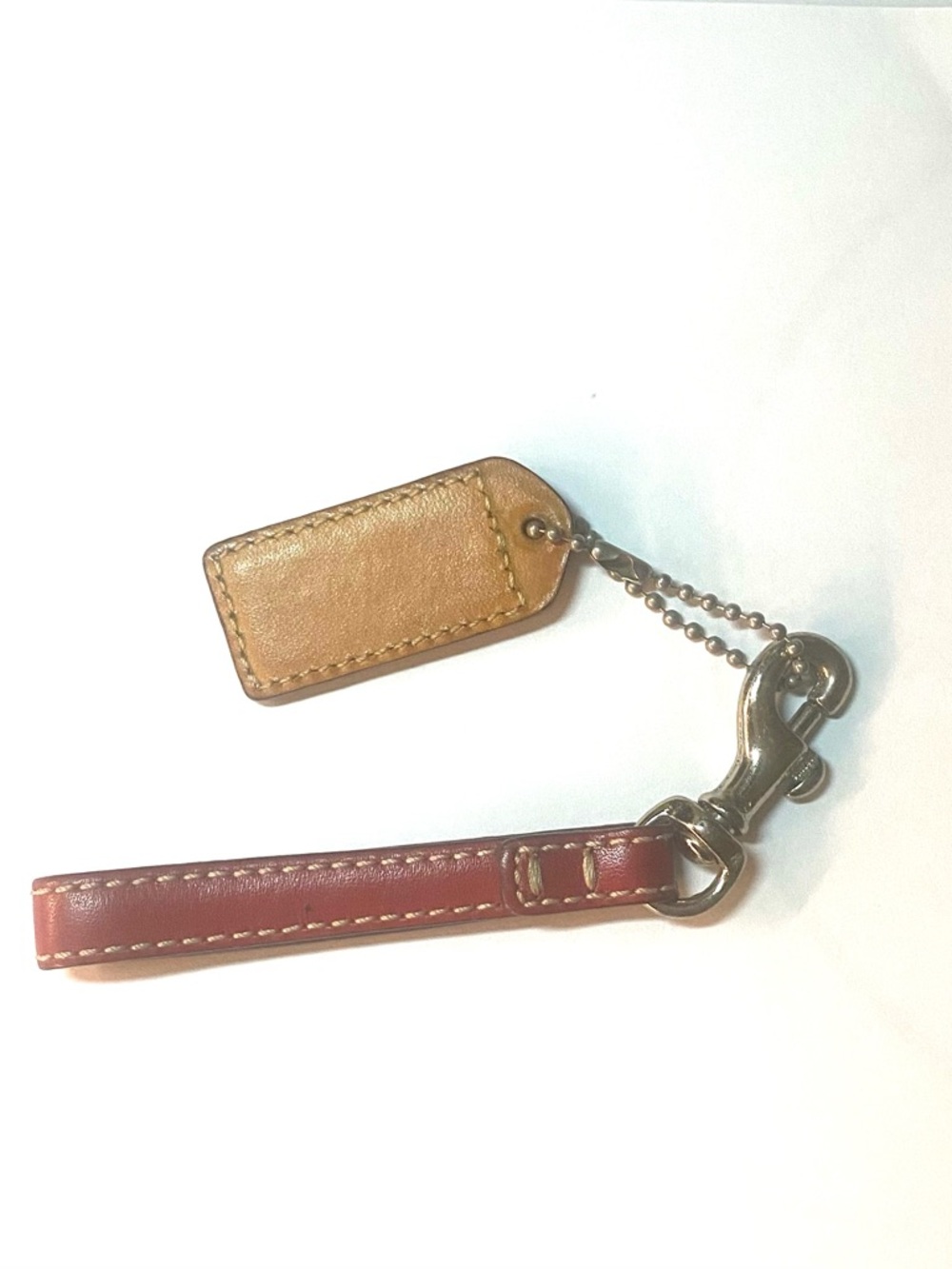 COACH Replacement Purse Wallet STRAP with TAG - red - Picture 7 of 8